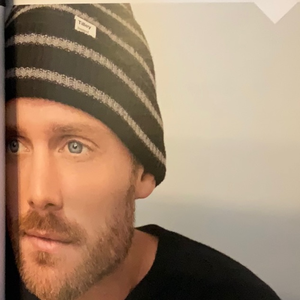 Tilley Merino Wool Stripe Beanie - Black/Grey